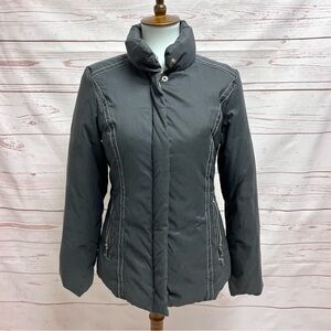 Michael Kors Great Goose Down Fitted Puffer Parka Coat